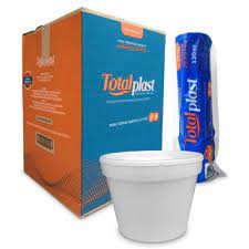 TAMPA POTE TÉRMICO 360/720 E 480 BAIXO-TOTAL PLAST-CX 10X50